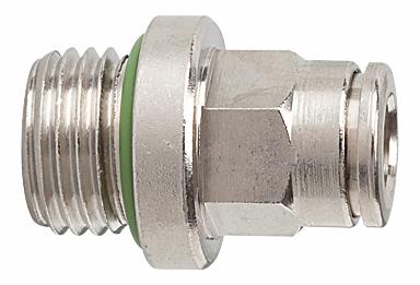 Metal Push-in fitting 845.014-10, Ø10-G 1/4