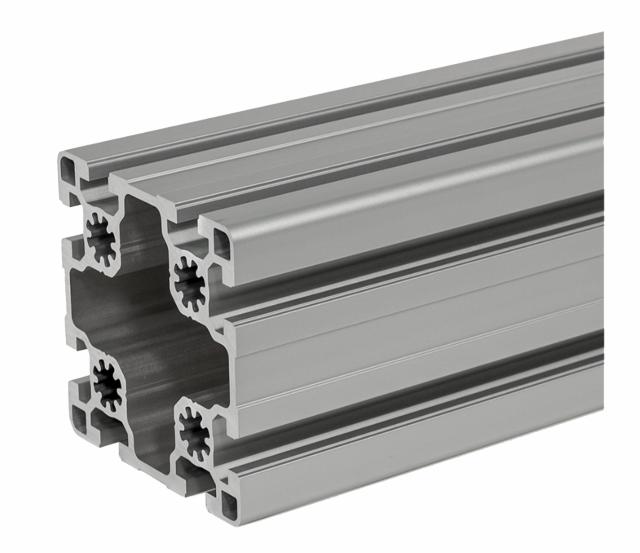 E+G Aluprofil, let, 90x90-10, 2000mm, pk. á 1